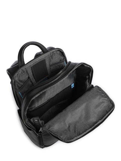BLACK SQUARE Mochila de piel para port&aacute;til de 14" negro - Mochilas para port&aacute;til