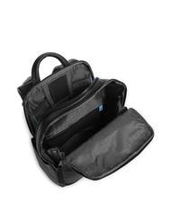 PIQUADRO BLACK SQUARE Mochila de piel para port&aacute;til de 14" negro - Mochilas para port&aacute;til - 4