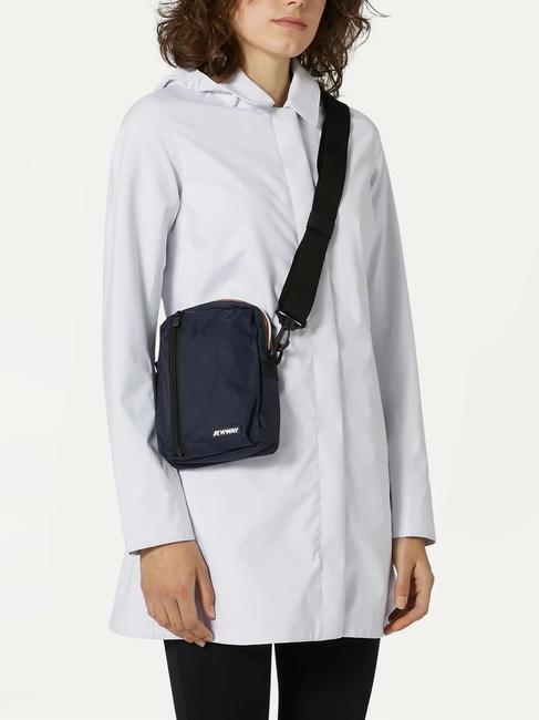 BARBITON Bolsa de nailon profundidad azul - Bandoleras Hombre