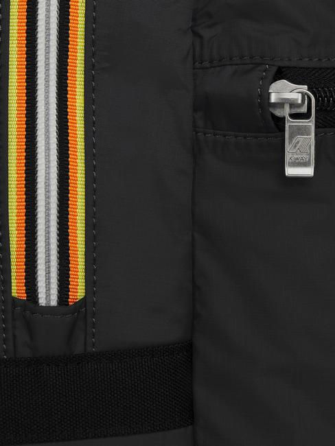 LAON Mochila de nailon negro también - Mochilas Escuela & Tiempo Libre