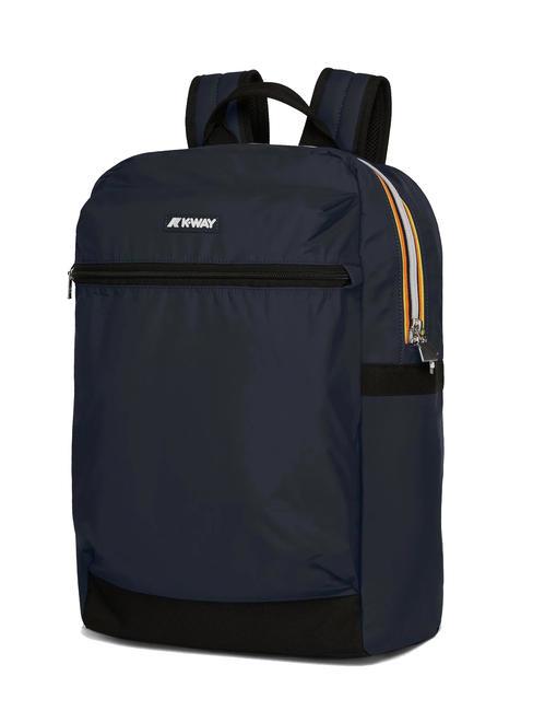 LAON Mochila de nailon profundidad azul - Mochilas Escuela & Tiempo Libre