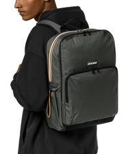 KWAY GIZY Mochila de nailon para portátil de 15" verde negruzco - Mochilas para portátil - 4