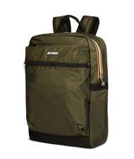 KWAY LAON Mochila de nailon verde negruzco - Mochilas Escuela & Tiempo Libre - 2