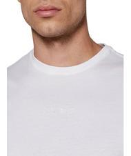 GUESS PIMA Camiseta de algod&oacute;n con logo bordado purwhite - camiseta - 3