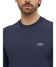 GUESS TECH Sudadera con cuello redondo en tejido t&eacute;cnico smartblue - Sudaderas - 3