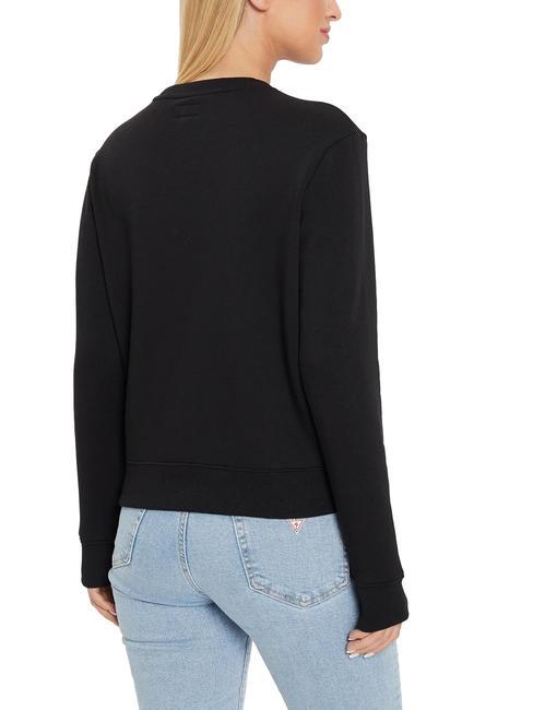 LOGO Sudadera regular fit con cuello redondo jetbla - Sudaderas de mujer