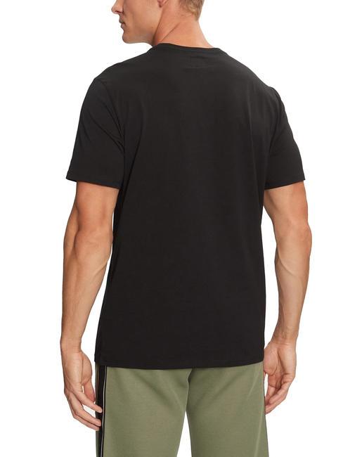 PIMA Camiseta de algodón con logo bordado jetbla - camiseta