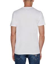 GUESS PIMA Camiseta de algodón con logo bordado purwhite - camiseta - 2