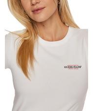 GUESS JEANS SLIM AMERICA Camiseta ajustada purwhite - camiseta - 4