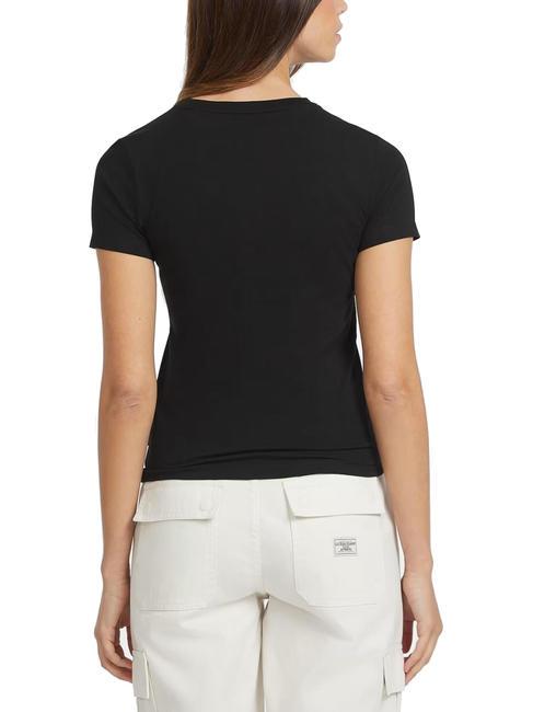 SLIM LOGO Camiseta el&aacute;stica slim fit jetbla - camiseta