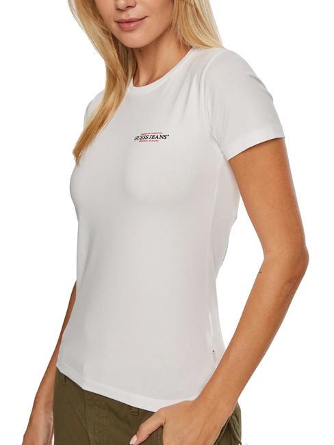 SLIM AMERICA Camiseta ajustada purwhite - camiseta