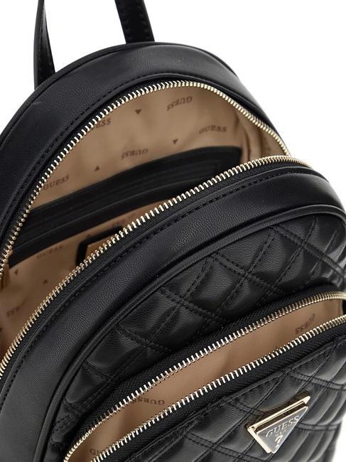 GIULLY Mochila acolchada con 2 compartimentos NEGRO - Bolsos Mujer