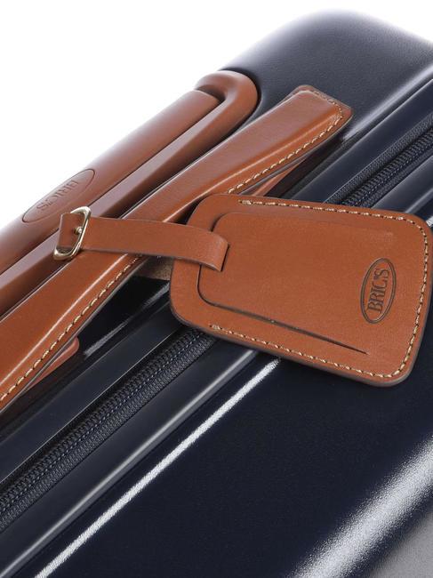 BELLAGIO Carro para equipaje de mano Azul / Cuero - Equipaje de mano