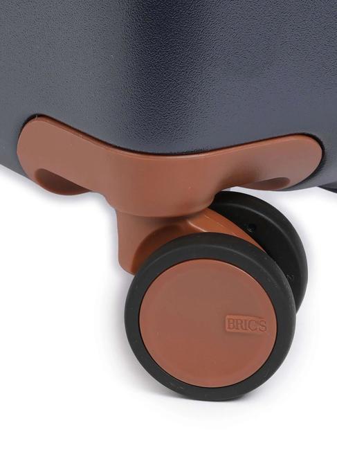 BELLAGIO Carro para equipaje de mano Azul / Cuero - Equipaje de mano