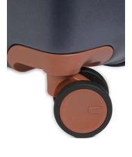 BRIC’S BELLAGIO Carro de cabina ampliable con PC y puerto USB Azul / Cuero - Equipaje de mano - 9