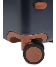 BRIC’S BELLAGIO Carro extensible mediano-grande Azul / Cuero - Trolley Rígidos - 7