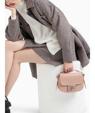 ARMANI EXCHANGE A|X BUCKLE Bolso mini redondo con bandolera ponche de leche - Bolsos Mujer - 6