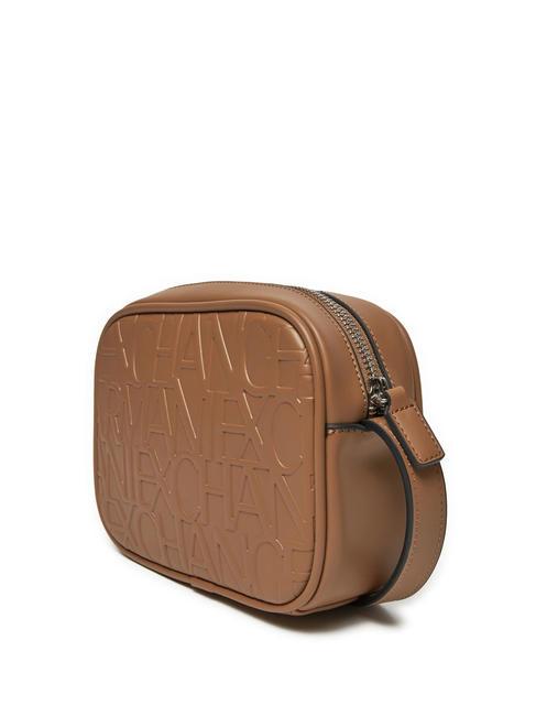 LOGO EMBOSSED Mini bolso de hombro pisco oscuro - Bolsos Mujer
