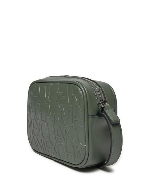 LOGO EMBOSSED Mini bolso de hombro ajenjo - Bolsos Mujer