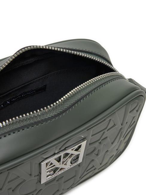 LOGO EMBOSSED Mini bolso de hombro ajenjo - Bolsos Mujer