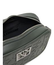 ARMANI EXCHANGE LOGO EMBOSSED Mini bolso de hombro ajenjo - Bolsos Mujer - 4