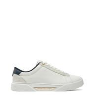 TOMMY HILFIGER CHIC COURT Zapatillas de piel color crudo - Zapatos Mujer - 2