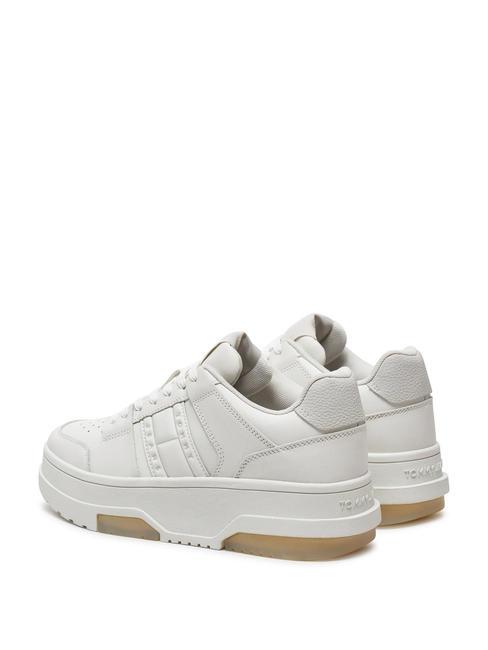 TOMMY JEANS THE BROOKLYN  Zapatillas altas gris estrato - Zapatos Mujer