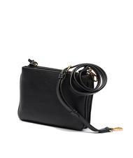 LOVE MOSCHINO METALLIC LOGO Bolso de hombro negro - Bolsos Mujer - 2
