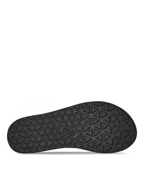 MIDFORM UNIVERSAL  Sandalia bohemio blanco/negro - Zapatos Mujer