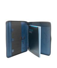 PIQUADRO WALLABY Portapapeles de piel y tela. - Fundas para tablet & Organizer