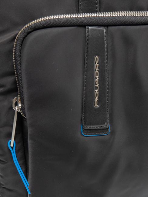 RYAN Shopper para PC de 14", en tejido reciclado negro - Bolsos Mujer