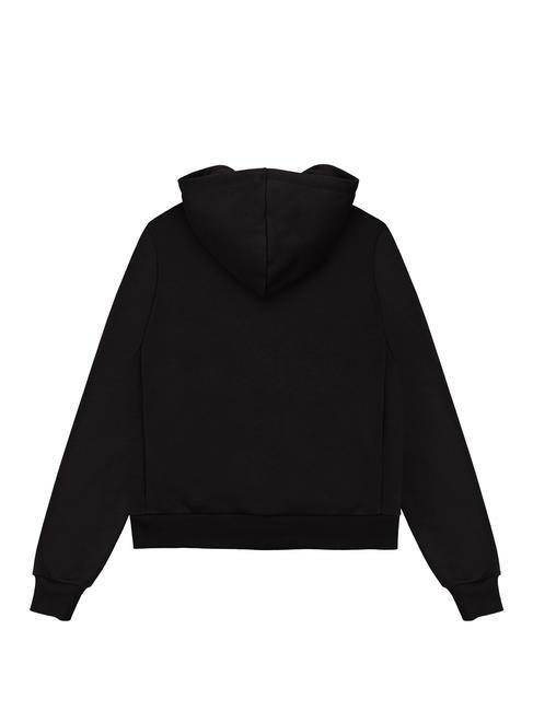 LIKEBLE Sudadera con cremallera completa, bolsillos y capucha. negro - Sudaderas