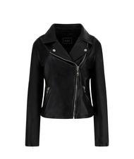 GUESS BIKER chaqueta de cuero negro azabache multi - Chaquetas de mujer - 4