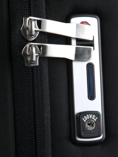 CAMPIONARIO - BAGMOTIC Carro para equipaje de mano, soporte para PC de 15,6" negro - Equipaje de mano