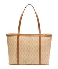 ALVIERO MARTINI PRIMA CLASSE MONOGRAM Bolso shopping con logo estampado crema - Bolsos Mujer - 3