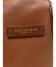 THE BRIDGE DOMITILLA Mochila de cuero BROWN - Bolsos Mujer - 5