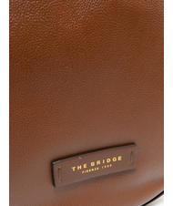 THE BRIDGE DOMITILLA  Shopper de hombro, en piel. BROWN - Bolsos Mujer - 3