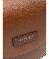 THE BRIDGE DOMITILLA Bolso bandolera, en piel. BROWN - Bolsos Mujer - 3