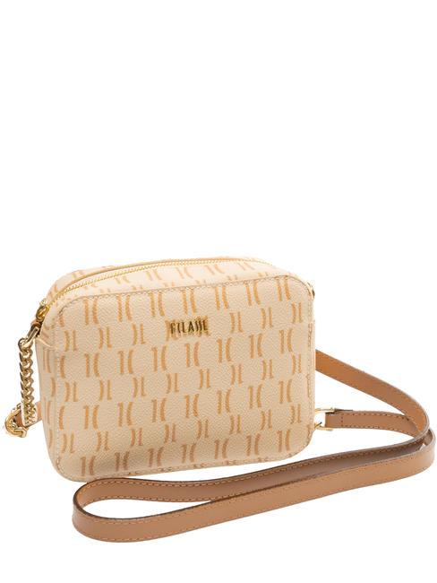 MONOGRAM Microbolso de hombro crema - Bolsos Mujer