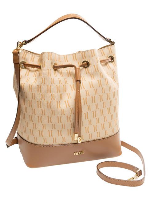 MONOGRAM Cubo con bandolera crema - Bolsos Mujer