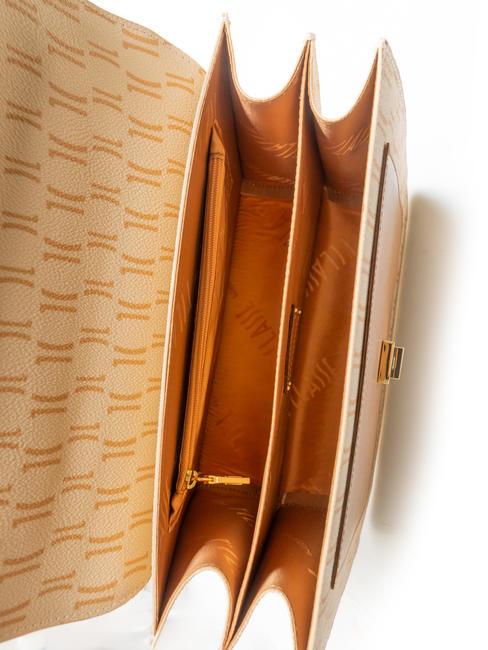 MONOGRAM  Carpeta de mano, con bandolera crema - Bolsos Mujer