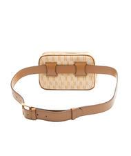 ALVIERO MARTINI PRIMA CLASSE MONOGRAM  Mini riñonera crema - Bolsos Mujer - 4