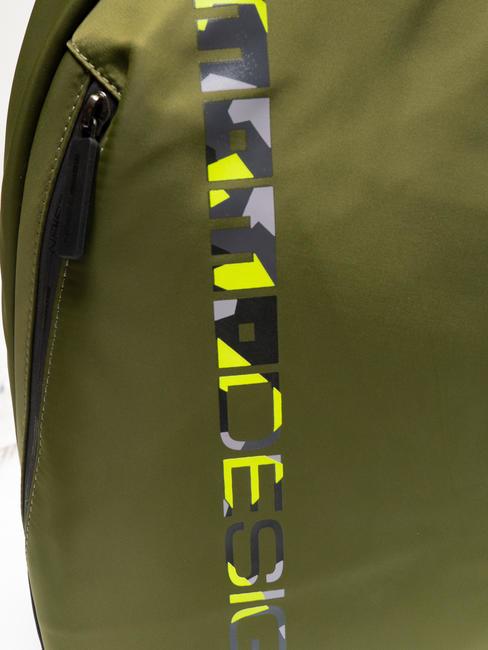 OVO Mochila para PC de 15" verde militar/multi - Mochilas Escuela & Tiempo Libre