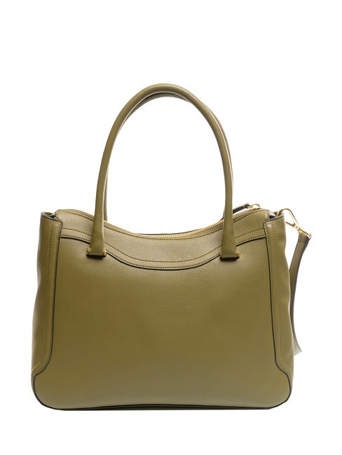 ZIPPER Bolso de mano con bandolera aceituna - Bolsos Mujer