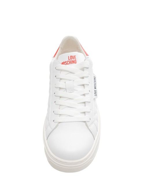 BOLD 40 Zapatillas de piel blanco/lacado - Zapatos Mujer