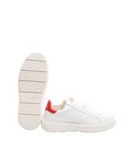 LOVE MOSCHINO BOLD 40 Zapatillas de piel blanco/lacado - Zapatos Mujer - 5