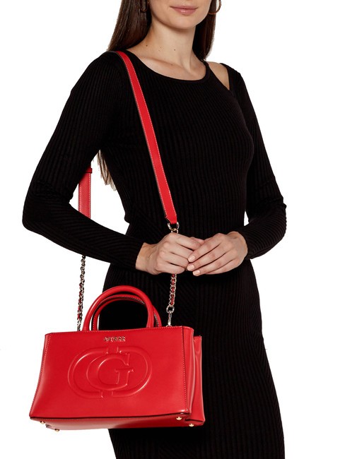 ECO MIETTA Bolso de mano, con bandolera ROJO - Bolsos Mujer