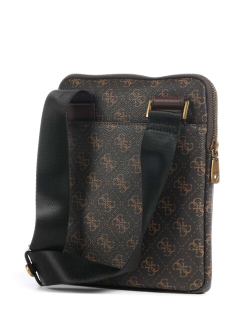 VEZZOLA Smart Bolsa plana marrón/ocre - Bandoleras Hombre