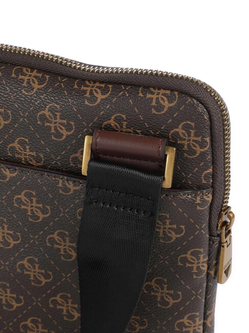 VEZZOLA Smart Bolsa plana marrón/ocre - Bandoleras Hombre