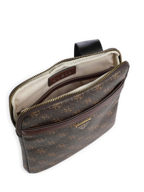 VEZZOLA Smart Bolsa plana marrón/ocre - Bandoleras Hombre